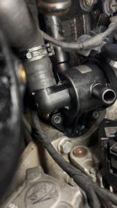 Photo de galerie - Changement d’un boîtier de thermostat 
