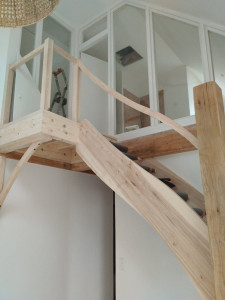 Photo de galerie - Verrière créer sur mesure pour une cliente de belle île en mer 