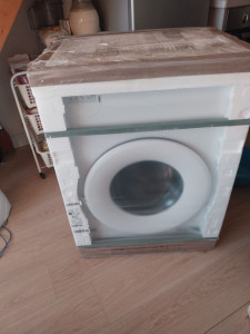 Photo de galerie - Installation d'une machine à laver