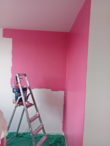 Photo de galerie - Peinture dans une chambre d'enfant 