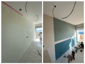 Photo de galerie - Mur bicolore 