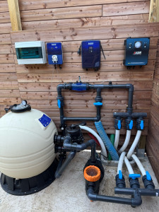 Photo de galerie - Filtration au sel avec régulation de pH 