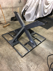 Photo de galerie - Création piètement de table