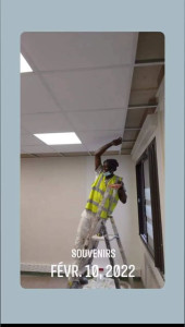 Photo de galerie - Plâtrerie - Murs - Plafonds