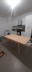 Photo de galerie - Montage table 
