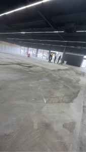 Photo de galerie - Parquet enlever, spot enlever et sol poncer