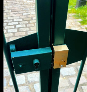 Photo de galerie - Changement de gache électrique à l’identique suite à  à une effraction 