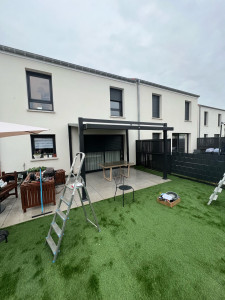 Photo de galerie - Montage et pose pergola 