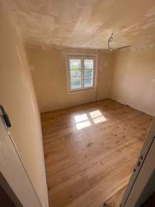 Photo de galerie - Pose de parquet chêne massif 