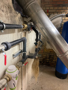 Photo de galerie - Installation d’adoucisseur 