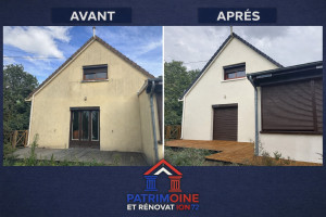 Photo de galerie - Ravalement de façade en peinture bien mérité pour cette façade 