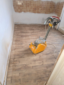 Photo de galerie - Pose de parquet - Revêtement de sol