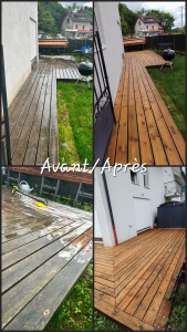 Photo de galerie - Réfection d'une terrasse en bois