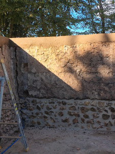 Photo de galerie - Création d'une arase en terres 