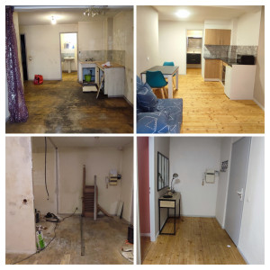 Photo de galerie - Rénovation complète Appartement T2 