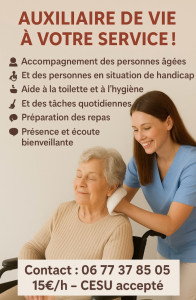 Photo de galerie - AIDE À DOMICILE