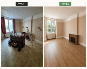Photo de galerie - Rénovation complète d'une chambre de 15m2