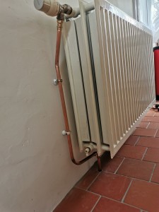 Photo de galerie - Réparation de fuite sur raccordement de radiateur 