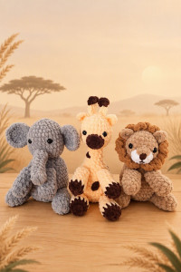 Photo de galerie - Amigurumi, réalisés au crochet