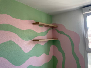 Photo de galerie - Installation d'étagères
