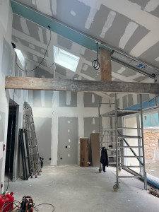 Photo de galerie - Placo - carrelage - peinture - isolation intérieur - tapisserie 