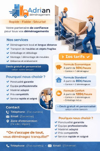 Photo de galerie - Déménagement manutention dynamique. 