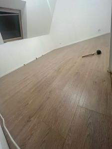 Photo de galerie - Pose de parquet - Revêtement de sol