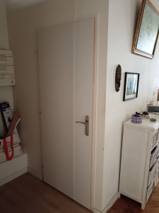 Photo de galerie - Remplacement porte de salle de bain complète