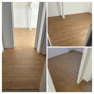 Photo de galerie - Pose parquet stratifié 