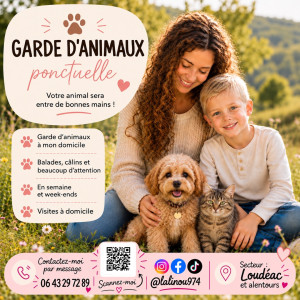 Photo de galerie - Garde d’animaux ponctuelle