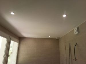 Photo de galerie - Nouvelle installation électrique pour salle de bain.
