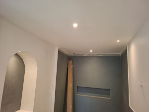 Photo de galerie - Installations spot pour éclairage dans une SDB