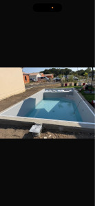 Photo de galerie - Pose de liner 