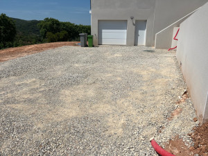 Photo de galerie - Mise en place de tout venant compacte 