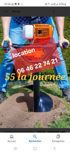 Photo de galerie - Pour réaliser vos trous Plantations et clôture 