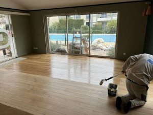 Photo de galerie - Pose de parquet