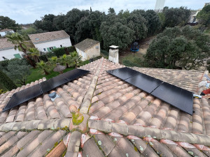 Photo de galerie - Pose panneaux photovoltaïques 