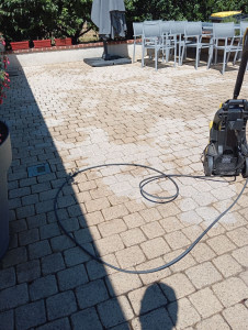 Photo de galerie - Nettoyage de terrasse 