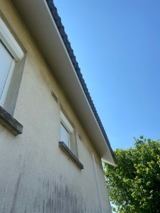 Photo de galerie - Pose de dessous de toit en PVC