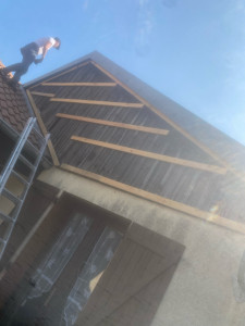 Photo de galerie - Pose de cache bois 