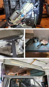 Photo de galerie - Réparation d'une machine à café 
Soudure support de roue jockey
Pose d'une plaque de cuisson 
Restauration capucine de camping car 