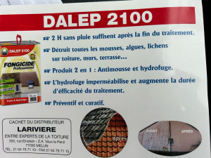 Photo de galerie - Produit professionnel pour toiture