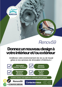Photo de galerie - Flyer de contact 