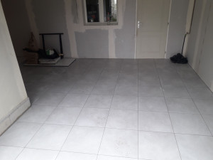 Photo de galerie - Carrelage posé