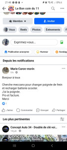 Photo de galerie - Bonsoir  recherche mécano scooter 