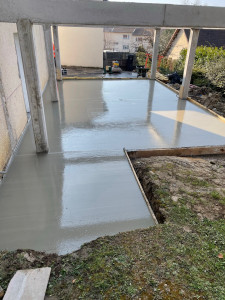 Photo de galerie - Dalle garage