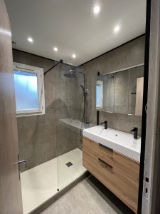 Photo de galerie - Réalisation salle de bain 