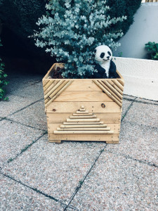 Photo de galerie - Fabrication pot de fleurs 