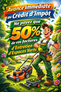 Photo de galerie - Profitez de l'avance au crédit d'impôt. À −50%.