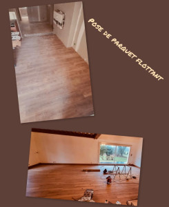 Photo de galerie - Pose de parquet - Revêtement de sol